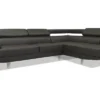 Locust Sectional in Gray