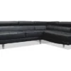 Locust Sectional in Black