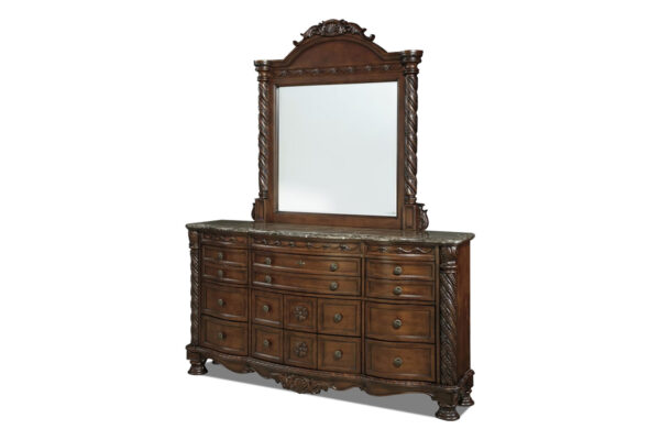 Shore Dresser and Mirror