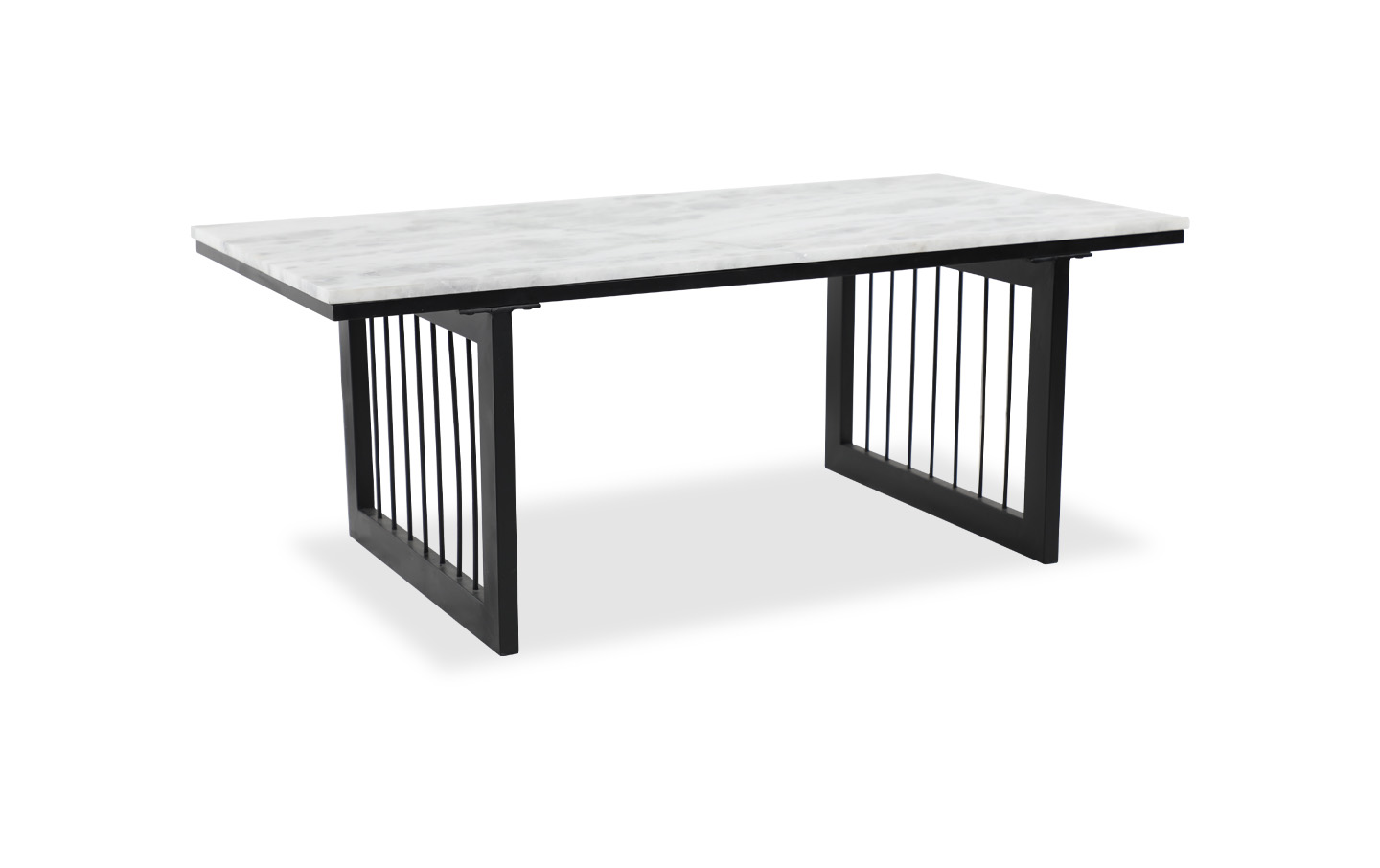 Parlinton Solid Marble Dining Table - 02