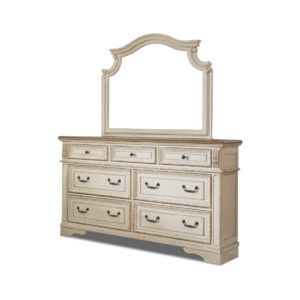 Realyn dresser and mirror