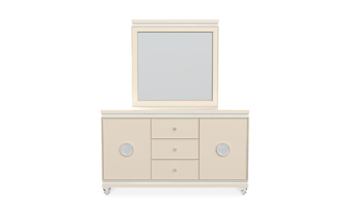 Reina dresser and mirror