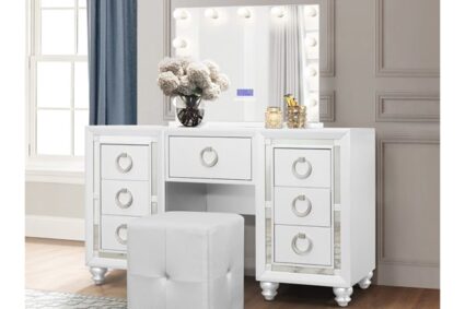 Riley Vanity with Small Mirror
