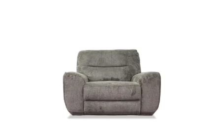 Spock Reclining Chair in Plush Oatmeal