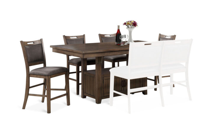 Thomas Pub Dining Table and 4 Stool