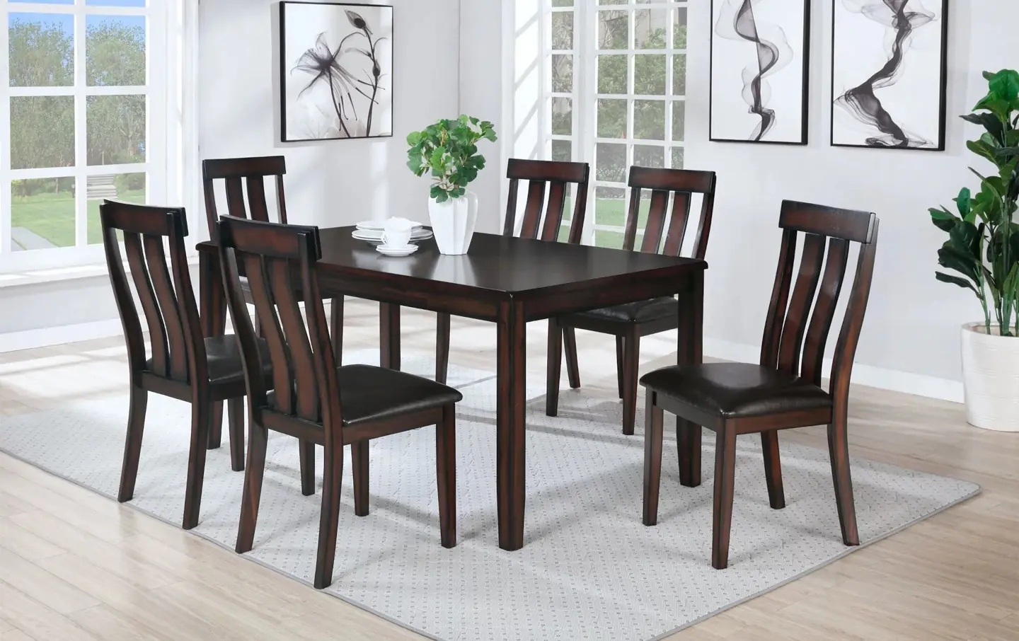 Brunswick Table & 6 Chairs