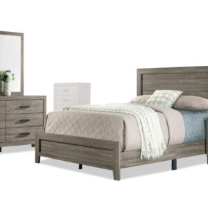 Austin bed, dresser, mirror and nightstand