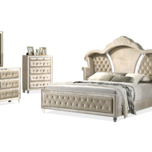 Helen Bedroom Set in Beigi