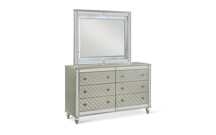 Christian Dresser and Mirror