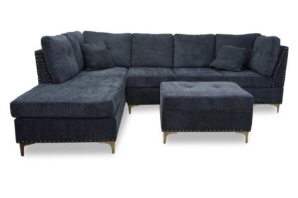 Soho 2 Pc Sectional with Free Ottoman