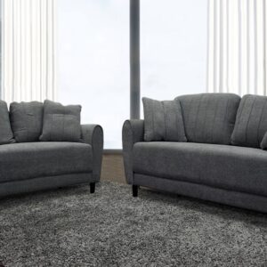 Sofa and Loveseat in Gray