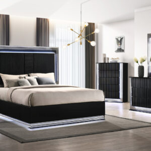 Aspen Black Bedroom set life