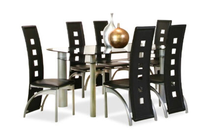 Valencia Dining Table & 4 Side Chairs