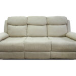 Greige Reclining Sofa and Loveseat