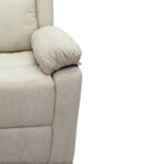 Greige Reclining Sofa and Loveseat