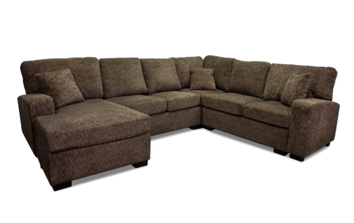 Hathaway Sectional in Brown