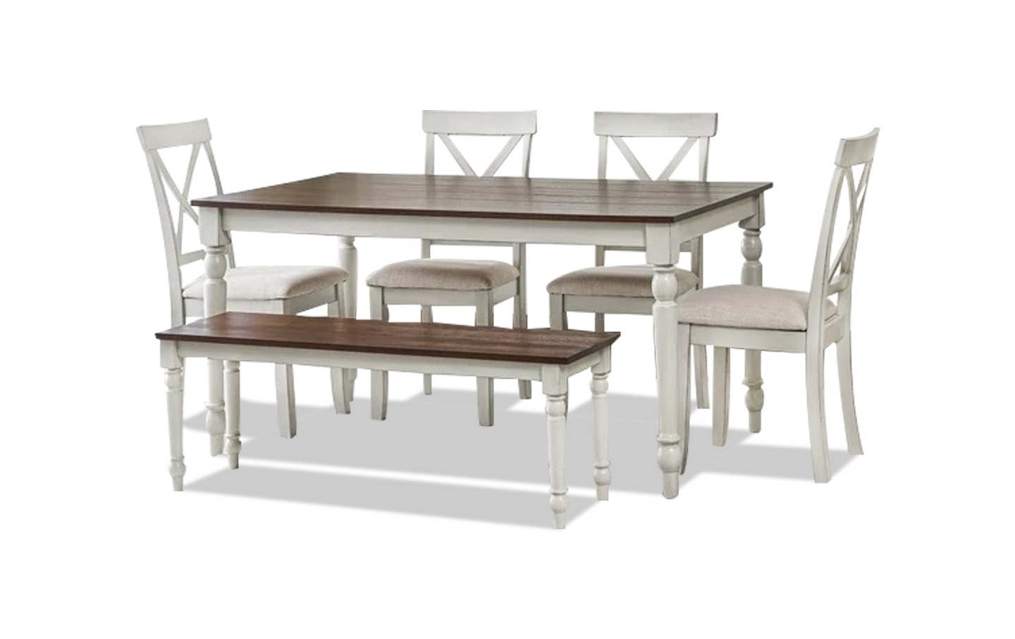 Lafayette Dining Room Set in White