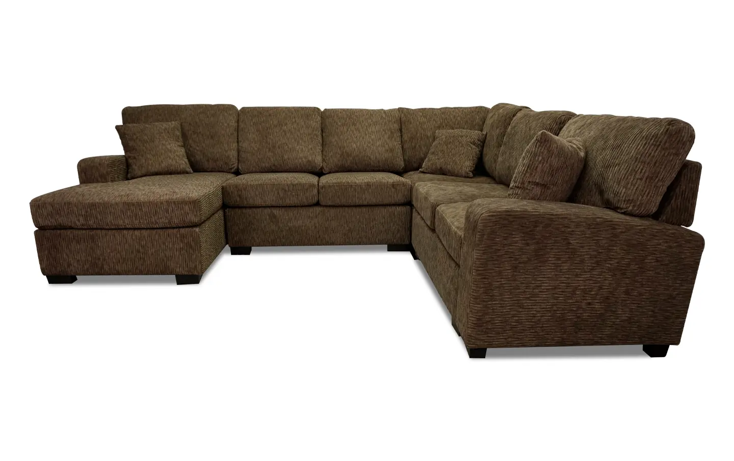 Hathaway Sectional in Brown