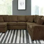 Hathaway Sectional in Brown