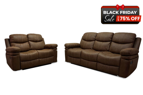 Greenidge Reclining Sofa and Loveseat - BF