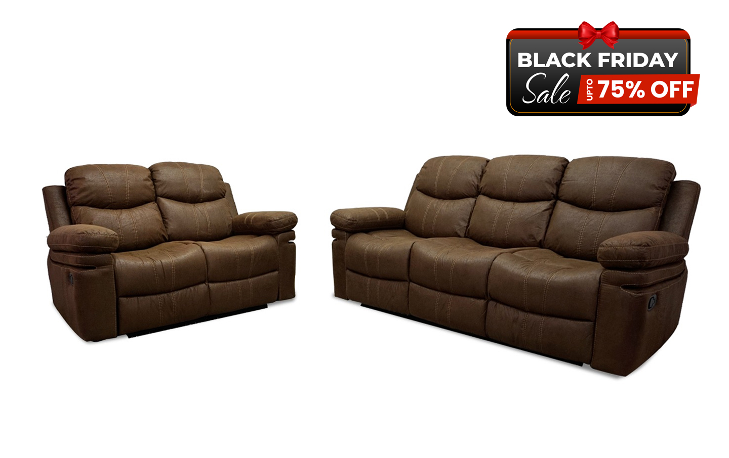 Greenidge Reclining Sofa and Loveseat - BF