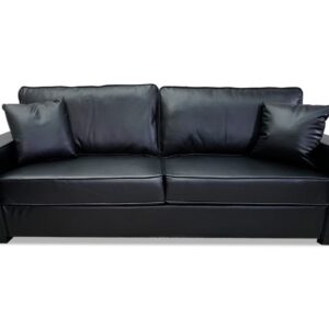 Liberty Sofa and Loveseat in Black