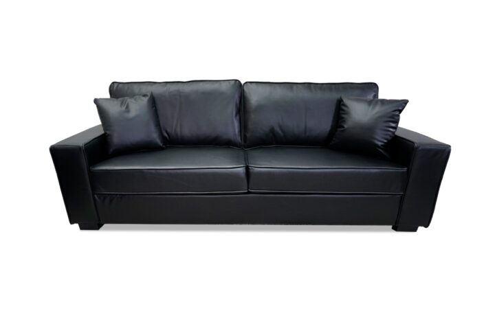 Liberty Sofa and Loveseat in Black