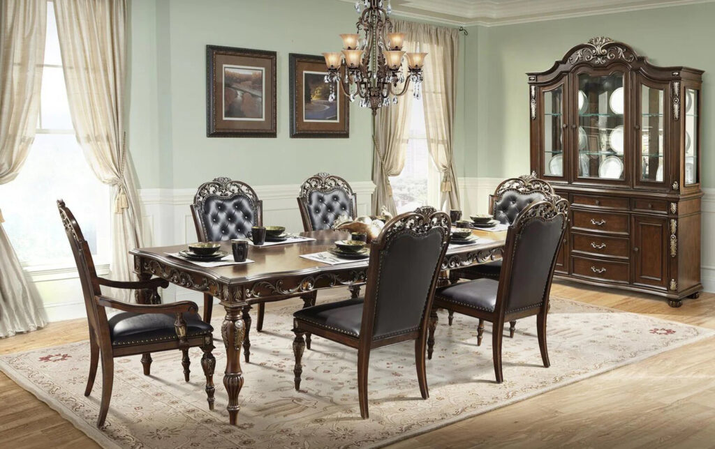 Rose-Ann Dining Table Set