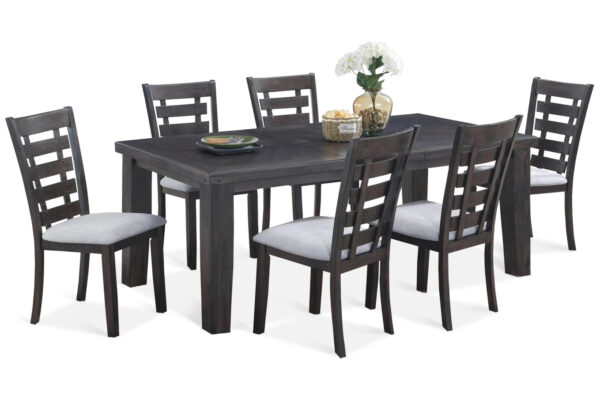 Bailey Dining Room Set, table and 6 chairs