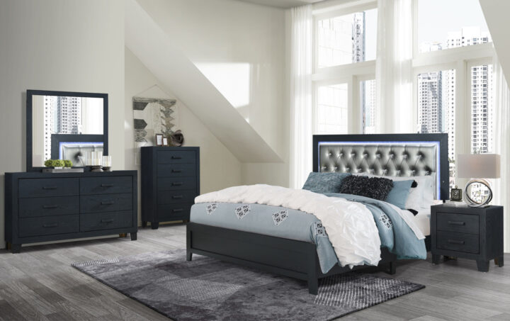 Jess bedroom Lifestyle in Black