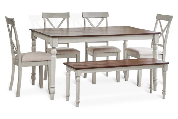 Lafayette Dining Room Set in White