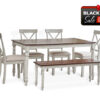 Lafayette Dining room Set In White - BF