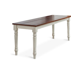 Lafayette Dining Bench in White