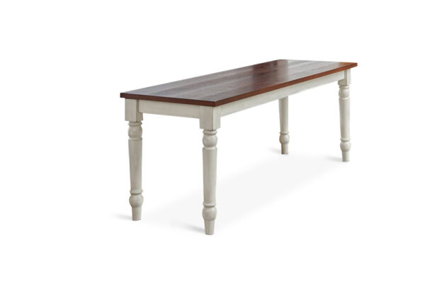 Lafayette Dining Bench in White