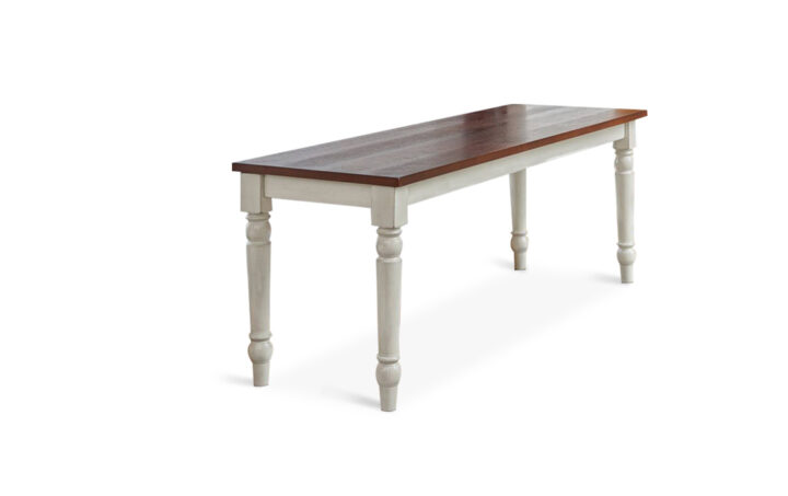 Lafayette Dining Bench in White