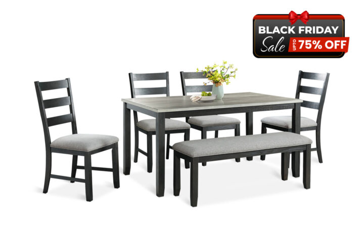 Martin Dining Room Set in Black - BF