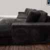 Mena Sectional in Dark Gray