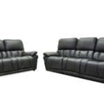 Mahi Sofa & Loveseat in Gray