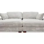 Brair Sectional In Light Gray