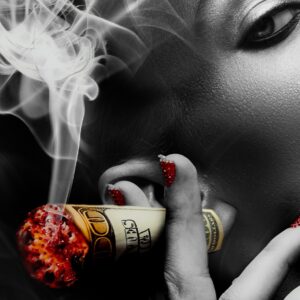 Smoking Lady