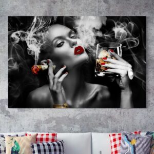 Smoking Lady