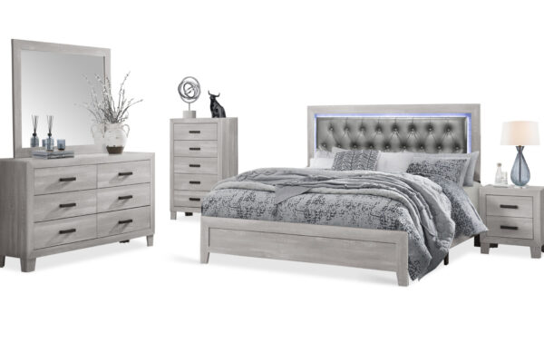 Jess Bedroom Set in White