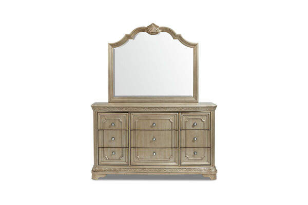 Vincenza dresser and mirror