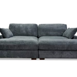 Brair Sectional In Dark Gray