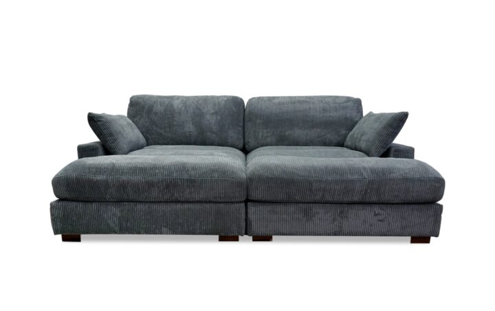 Brair Sectional In Dark Gray