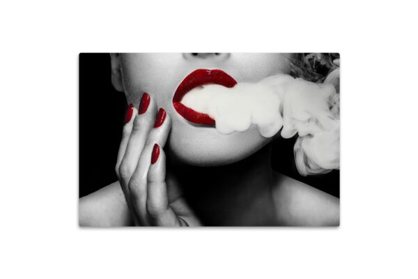 Smoking Red Lips