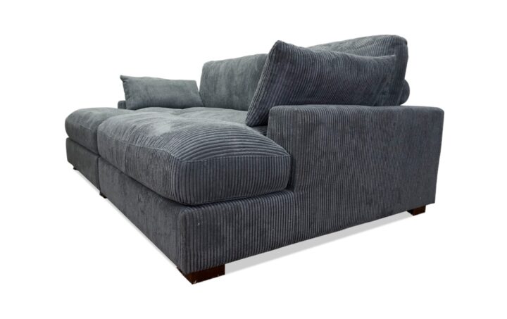 Brair Sectional In Dark Gray