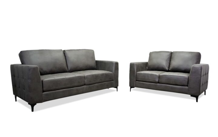 Zepp Sofa & Loveseat in Gray