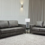 Zepp Sofa & Loveseat in Gray