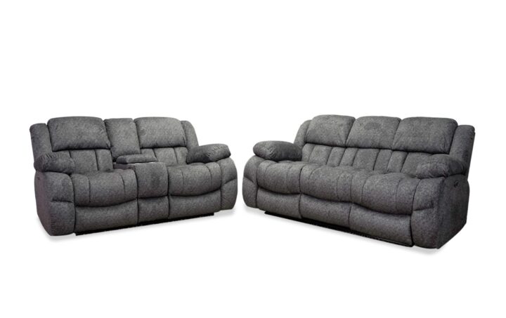 Comet Power Reclining Sofa & Loveseat